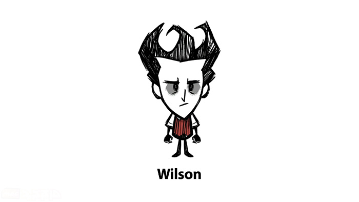ویلسون در بازی Don't Starve